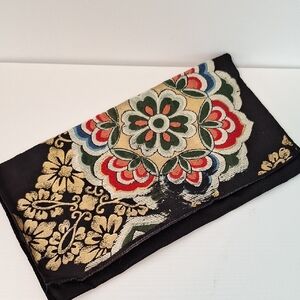 Vintage Kimono Obi Belt Clutch